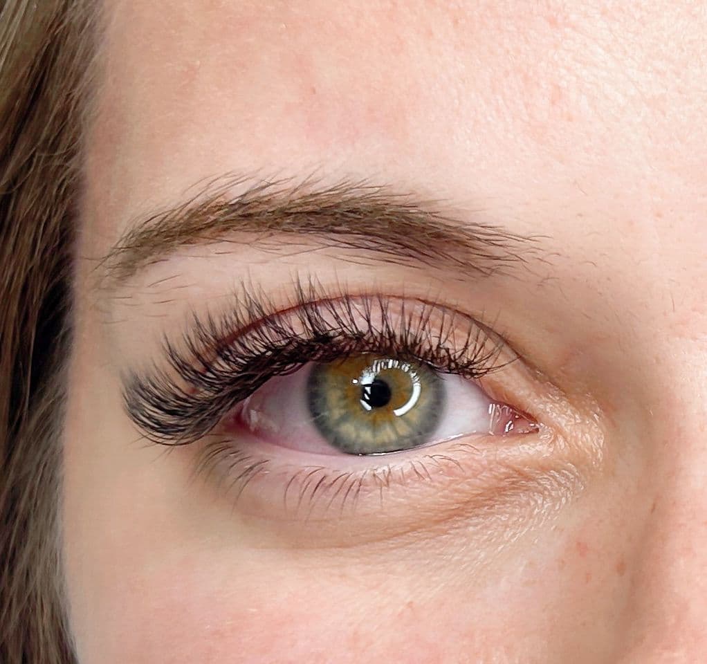 Wimpernverlängerung Natur