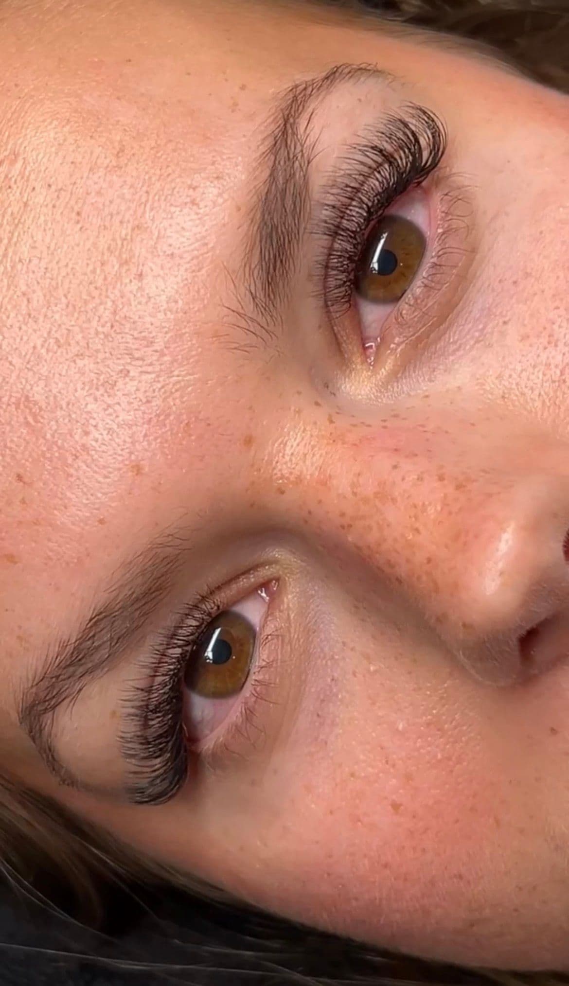 Wimpernverlängerung Natur